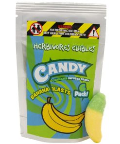 Buy Herbivores Edibles - Banana Blasts at Kush Station Online Shop