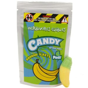 Buy Herbivores Edibles - Banana Blasts at Kush Station Online Shop