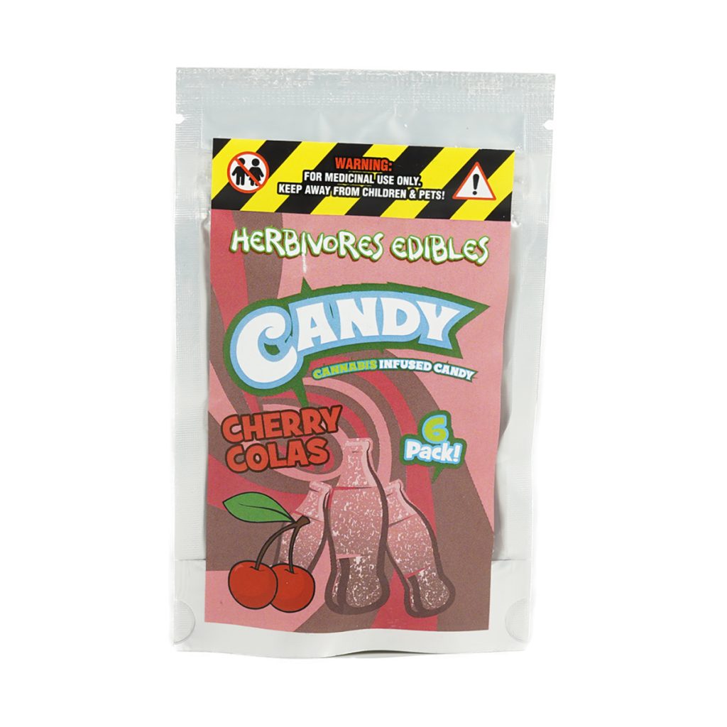 Buy Herbivores Edibles - Cherry Colas at Kush Station Online Shop