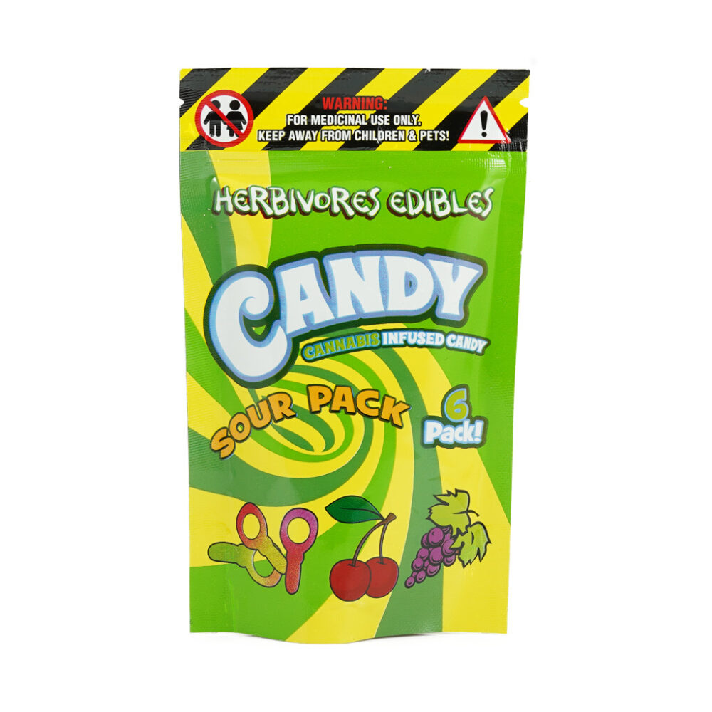 Buy Herbivores Edibles - Sours Candy Variety Pack at Kush Station Online Shop