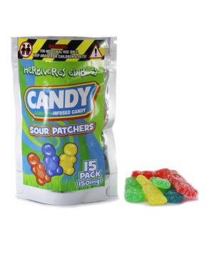 Buy Herbivores Edibles – Sour Patchers at Kush Station Online Shop