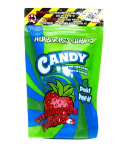 Buy Herbivores Edibles - Strawbuzzies at Kush Station Online Shop