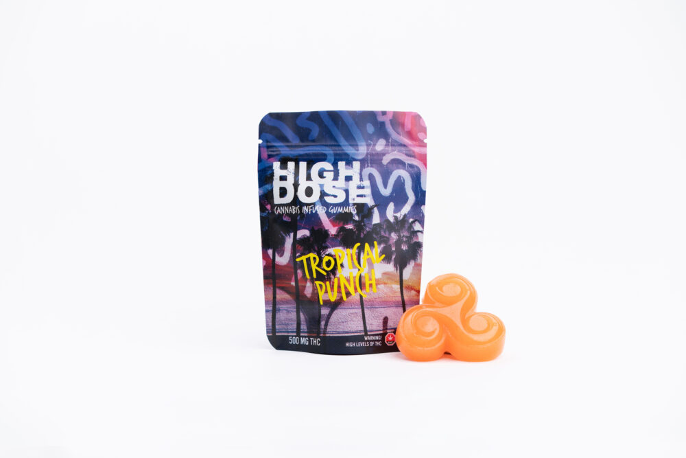 Buy High Dose - Tropical Punch 500/1000MG THC at Kush Station Online Shop