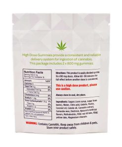 Buy High Dose Fruit Gummy - Sour Cherry 1600MG THC (Sativa) Online Shop