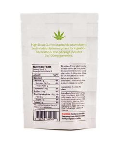 Buy High Dose Fruit Gummy - Sour Cherry 200MG THC (Sativa) Online Shop