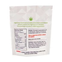 Buy High Dose Fruit Gummy - Sour Strawberry 1600mg CBD Online Shop