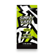Buy Simply Vapes – THC Cartridge Hippie Crippler 1ML (Sativa) at Kush Station Online Shop