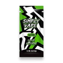 Buy Simply Vapes – THC Cartridge Love Potion 1ML (Sativa)) at Kush Station Online Shop