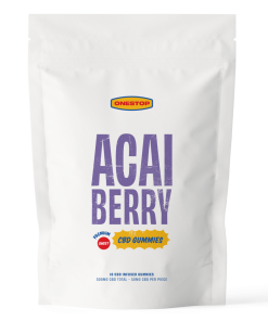 Buy One Stop - Acai Berry CBD Gummies 500mg at Kush Station Online