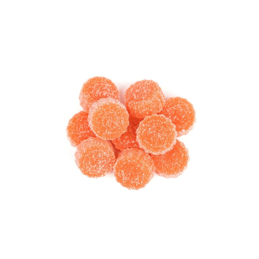 Buy One Stop - Sour Peach Lemonade THC Gummies 500mg at Kush Station Online