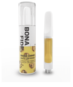 Buy Bonafide – Sauce Cartridge - Orange Cookies 1ML THC (INDICA) at Kush Station Online Shop