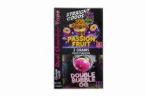 Buy Straight Goods - Dual Chamber Vape - Passion Fruit + Double Bubble OG (3 Grams + 3 Grams) at Kush Station Online Shop