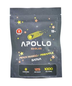 PEACHMANGOPINEAPPLE1000MG APOLLOEDIBLES 1