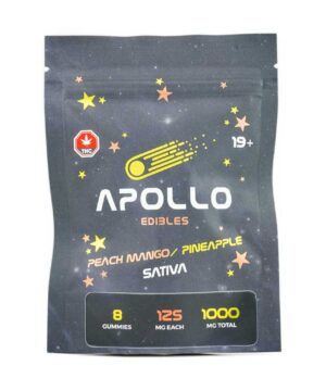PEACHMANGOPINEAPPLE1000MG APOLLOEDIBLES 1