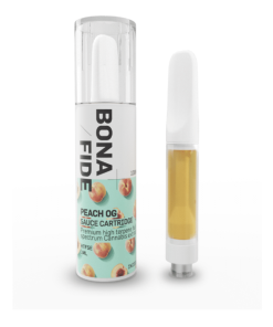 Bonafide – Sauce Cartridge - Peach OG 1ML THC (INDICA)