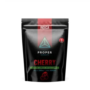 Buy Proper Extracts Edibles - Triangles 1080mg Live Resin Gummies - Cherry at Kush Station Online Shop
