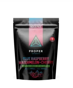 Buy Proper Extracts Edibles - Triangles 1080mg Live Resin Gummies - Indica Pack at Kush Station Online Shop