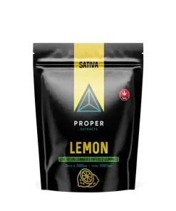 Buy Proper Extracts Edibles - Triangles 1080mg Live Resin Gummies - Lemon at Kush Station Online Shop