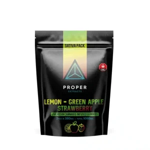 Buy Proper Extracts Edibles - Triangles 1080mg Live Resin Gummies - Sativa Pack at Kush Station Online Shop