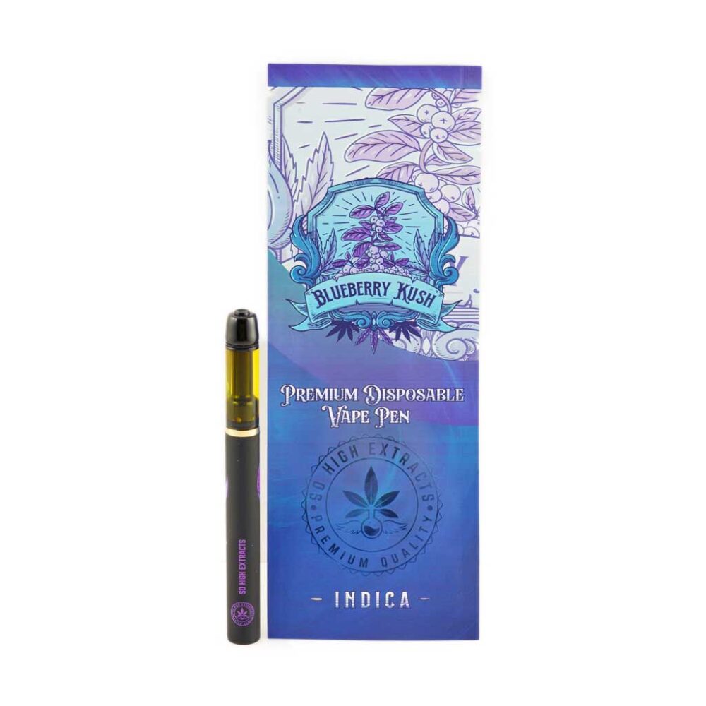 Buy So High Extracts Disposable Pen - Blueberry Kush 1ML (Indica) at Kush Station Online Shop
