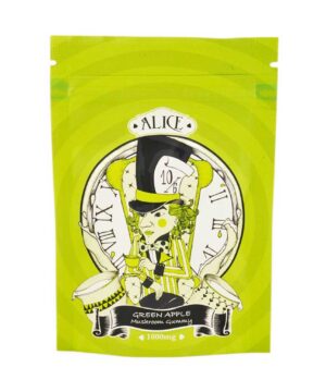 Buy Alice - Mushroom Gummy - Green Apple 1000MG At Kush Station Online Shop