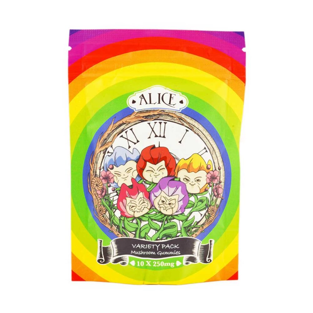 Buy Alice - Mushroom Gummy - Variety Pack 2500MG At Kush Station Online Shop
