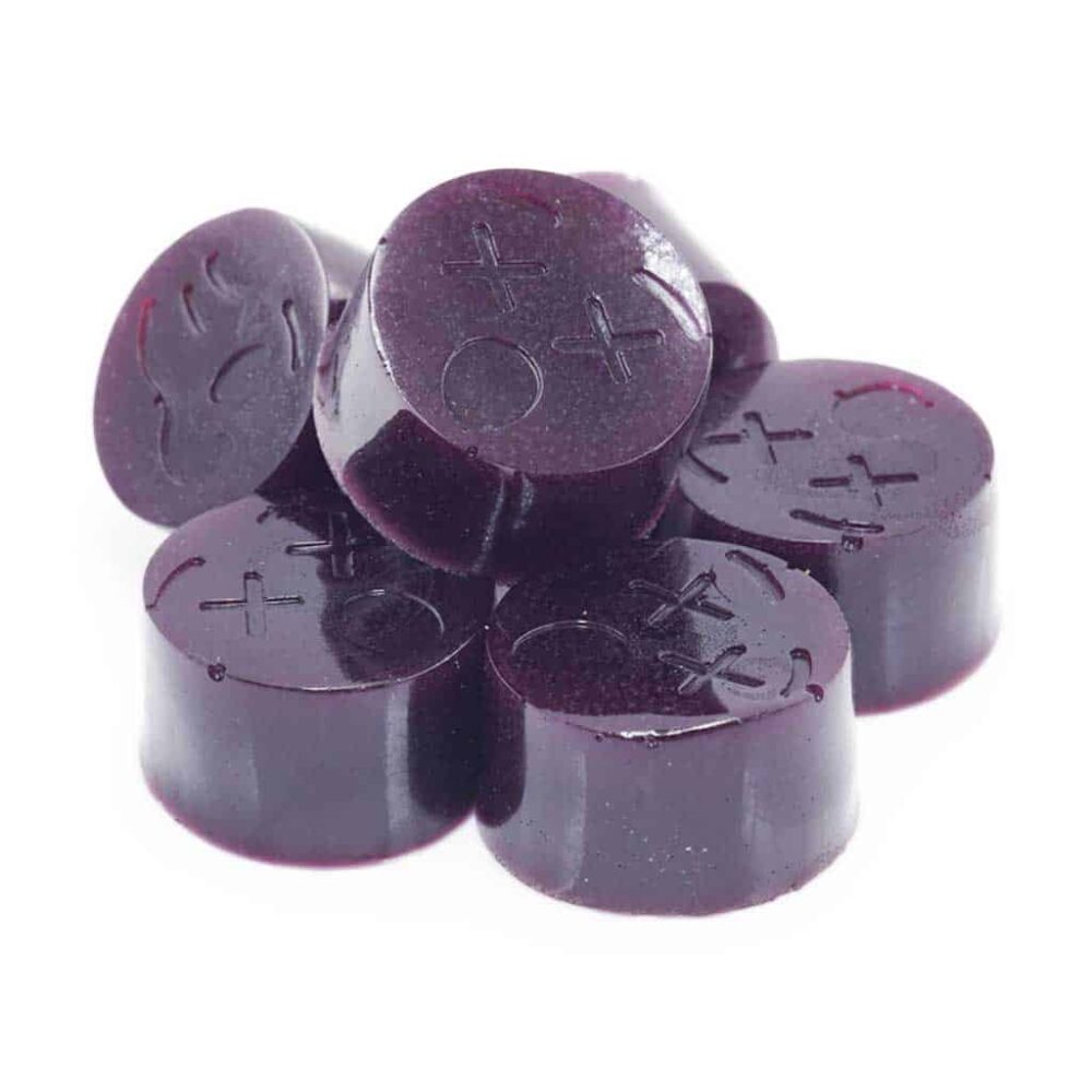Sky High Edibles – Grape Gummy 600MG THC - Image 3