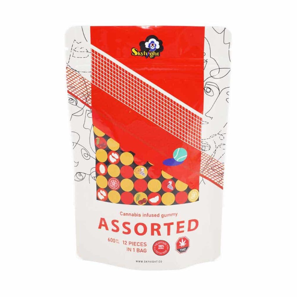 Sky High Edibles – Assorted Gummy 600MG THC - Image 4