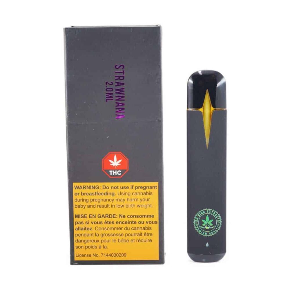 So High Extracts Disposable Pen - Strawnana 2ML (Indica)