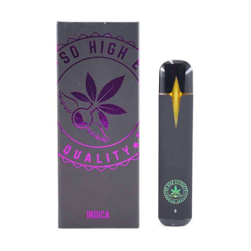 Alternative view of So High Extracts Disposable Pen - Berry Gelato 2ML (Indica)