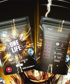 Buy One Life Edibles - Root Beer Gummy - 150mg THC + 150mg CBD at Kush Station Online Shop