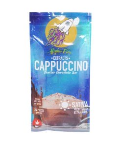 Higher Fire Extracts - Shatter Chocolate Bar - Cappuccino 1000mg THC (Sativa)