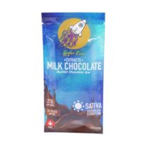 Higher Fire Extracts - Shatter Chocolate Bar - Milk Chocolate 2000mg THC (Sativa)