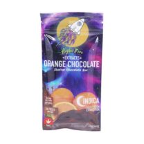Higher Fire Extracts - Shatter Chocolate Bar - Orange 1000mg THC (Indica)