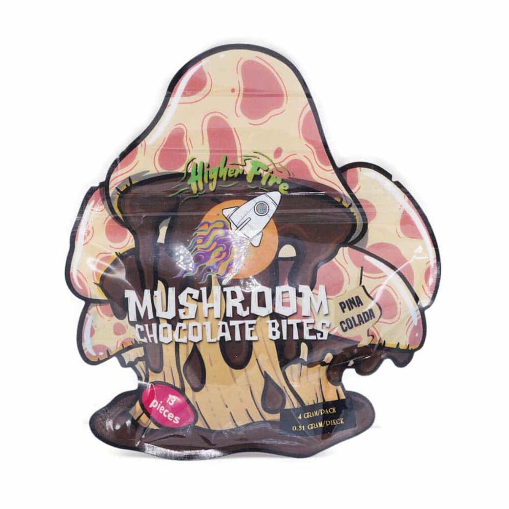 Higher Fire Extract - Mushroom Chocolate Bites - Pina Colada 4000mg