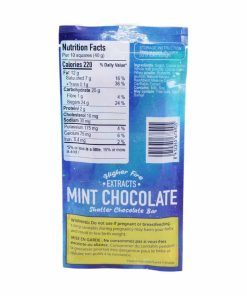 Alternative view of Higher Fire Extracts - Shatter Chocolate Bar - Mint 1000mg THC (Sativa)