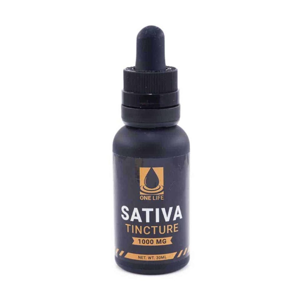 Buy One Life Tincture - 1000mg THC Sativa at Kush Station Online Shop