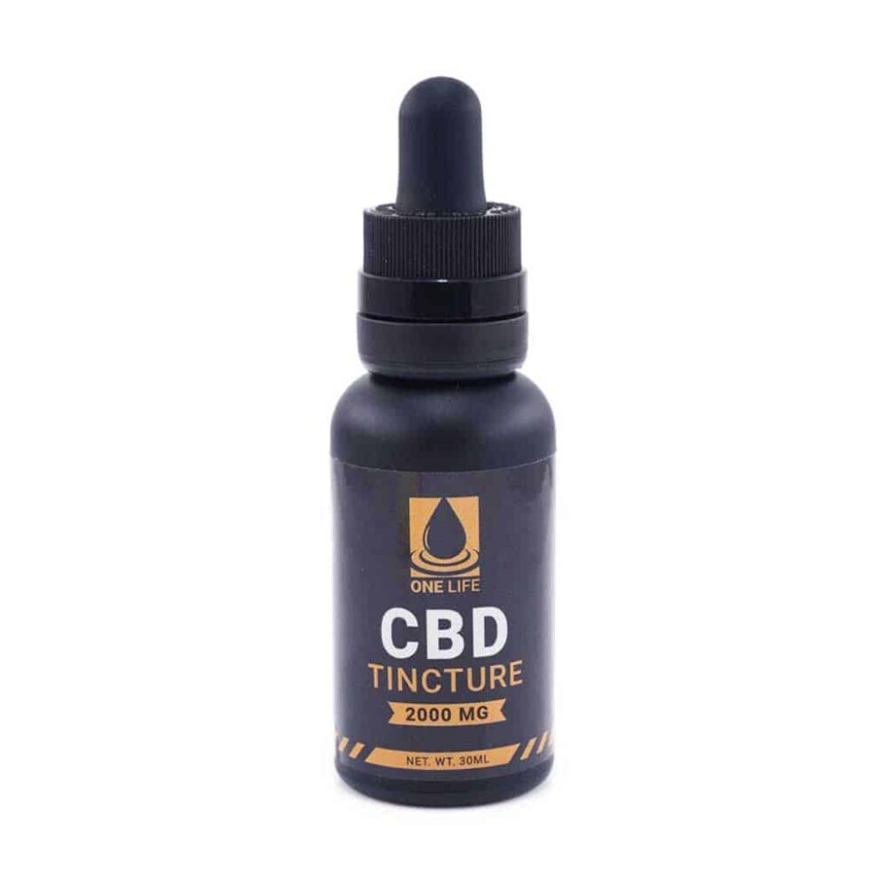 Buy One Life Tincture - 2000mg CBD at Kush Station Online Shop