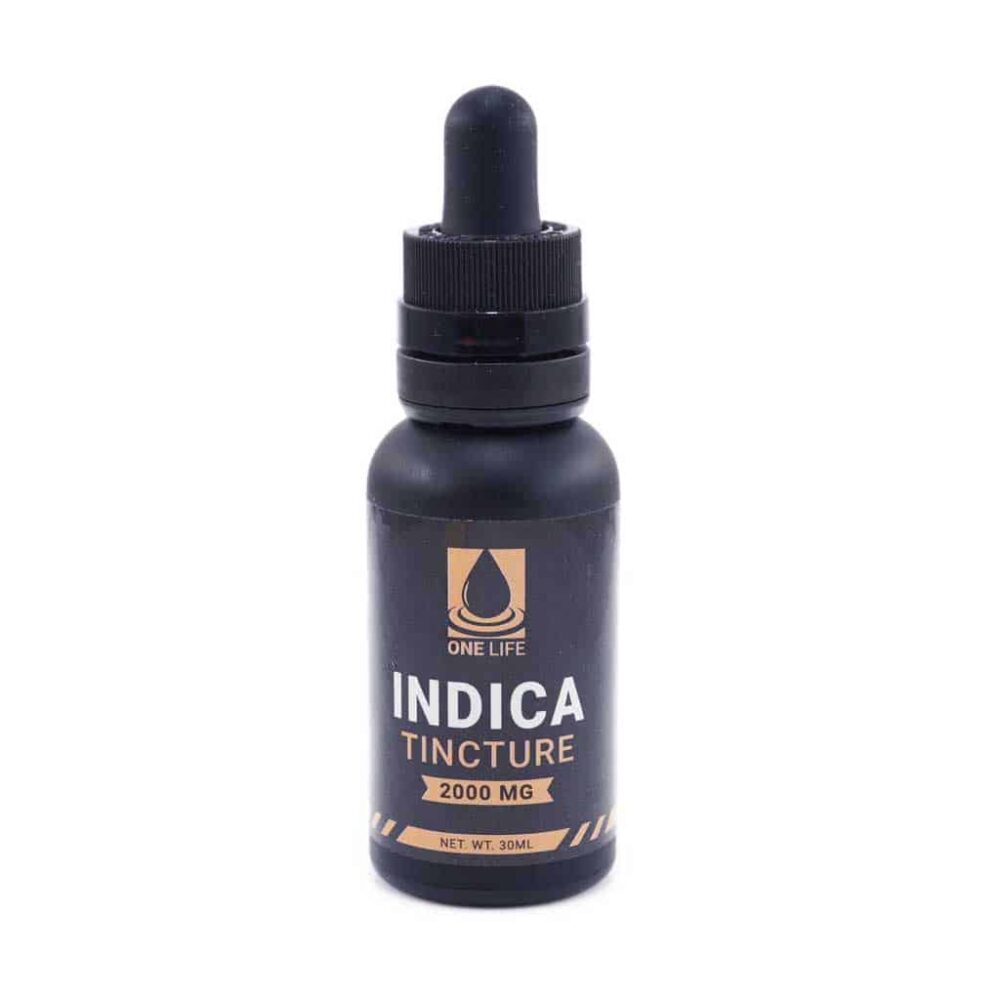 Buy One Life Tincture - 2000mg THC Indica at Kush Station Online Shop
