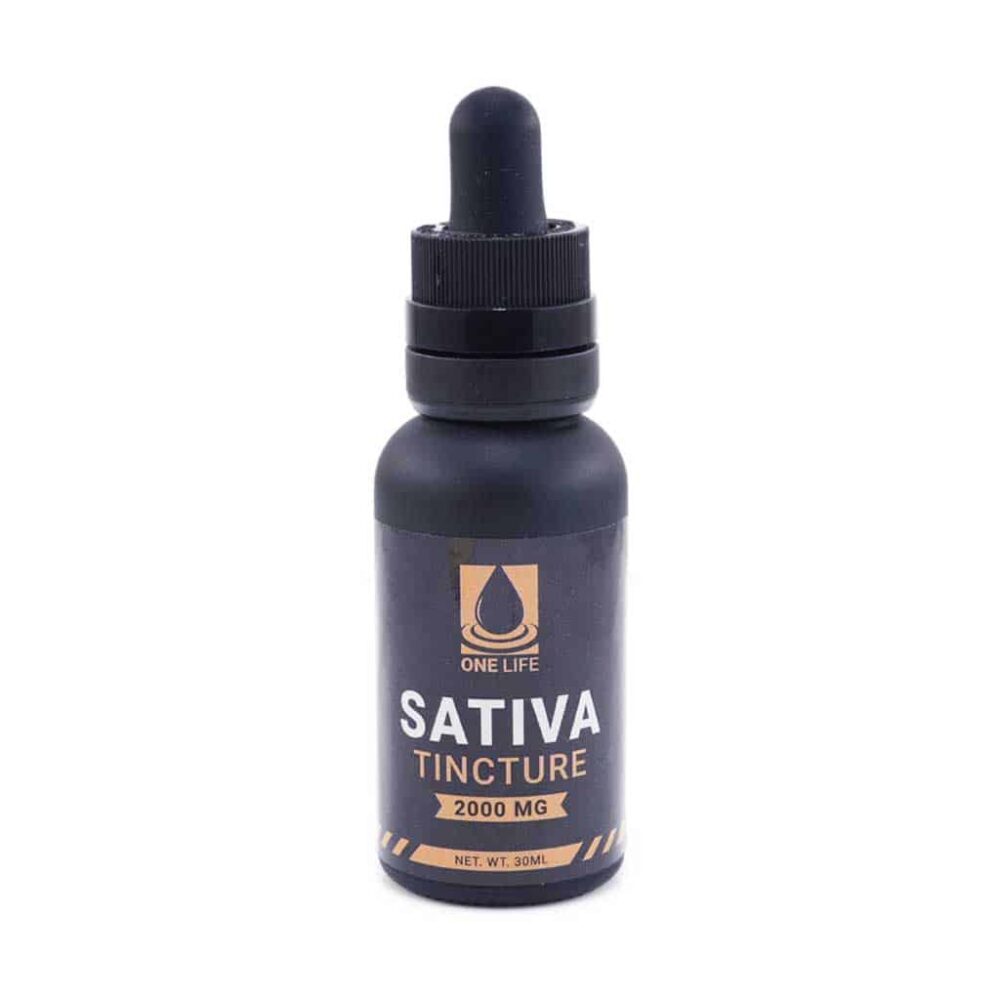 Buy One Life Tincture - 2000mg THC Sativa at Kush Station Online Shop