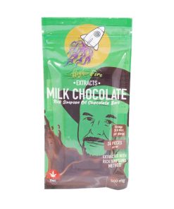 Higher Fire Extracts - Rick Simpson Chocolate Bar - Milk 500mg THC