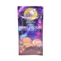 Higher Fire Extracts - Shatter Chocolate Bar - Orange 2000mg THC (Indica)