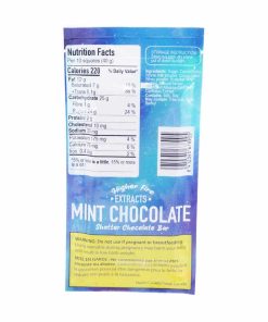 Alternative view of Higher Fire Extracts - Shatter Chocolate Bar - Mint 2000mg THC (Sativa)