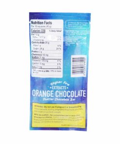 Alternative view of Higher Fire Extracts - Shatter Chocolate Bar - Orange 1000mg THC (Sativa)