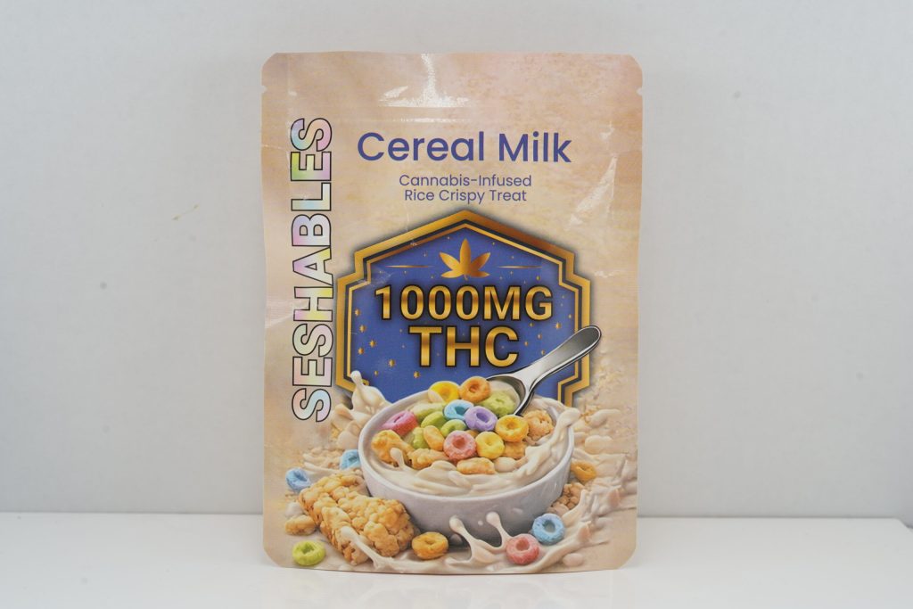 Buy Seshables Rice Crispy - Cereal Milk 1000mg THC at Kush Station Online Shop