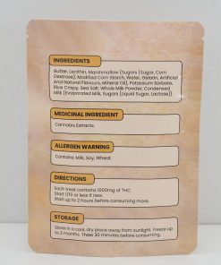 Buy Seshables Rice Crispy - Cereal Milk 1000mg THC at Kush Station Online Shop