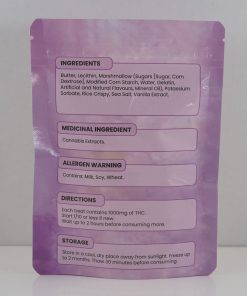 Buy Seshables Rice Crispy - Original Vanilla 1000mg THC at Kush Station Online Shop