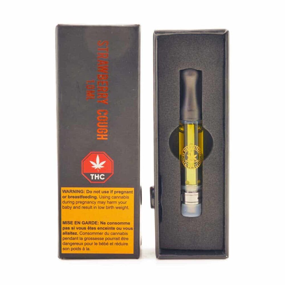 Alternative view of So High Extracts Premium Vape 1ML THC - Strawberry Cough Cart