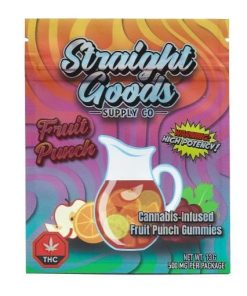 Straight Goods Edibles – Fruit Punch mg THC