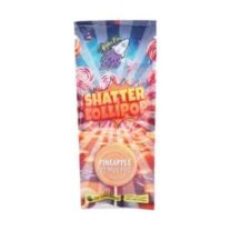 Higher Fire Extracts - Shatter Lollipop - Peppermint 100MG THC
